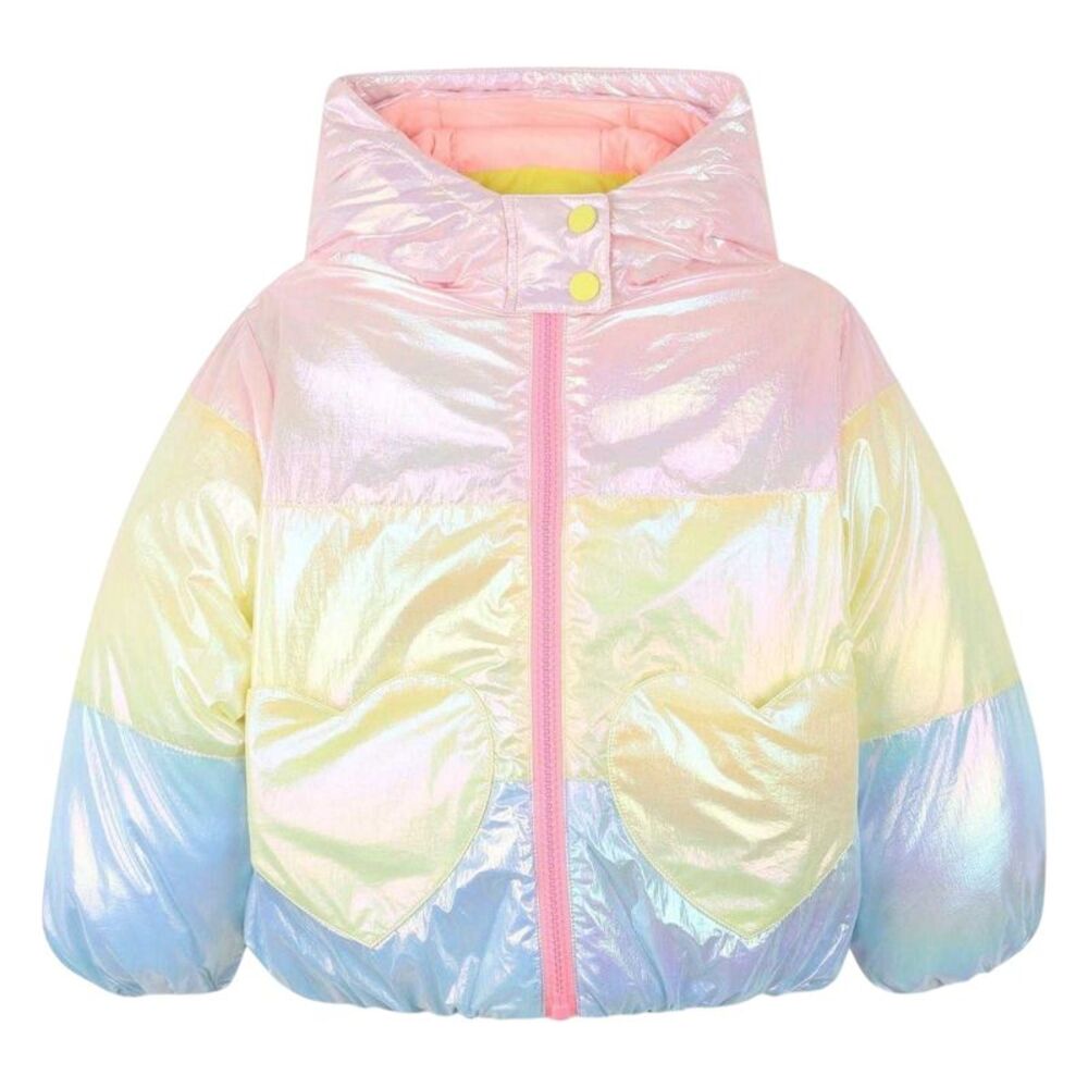 Billieblush Childrens/Kids Colour Block Regular Puffer Jacket / Multicolored